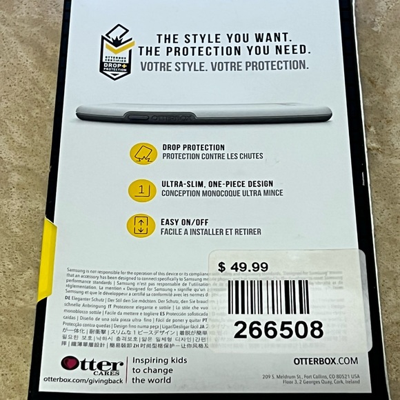 Otterbox Symmetry Stardust Sparkle Samsung Note 8 Phone Case - Picture 5 of 5